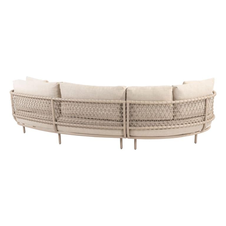 4 Seasons Outdoor Sardinia Chaise Lounge met tafel Finn - Afbeelding 4