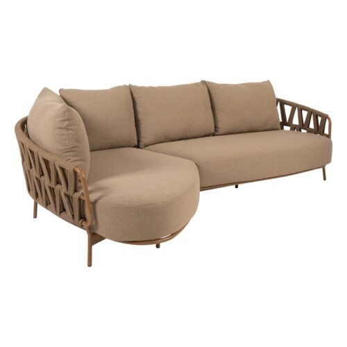 4 Seasons Outdoor Biarritz Chaise Lounge 2 delig Amber - Afbeelding 2