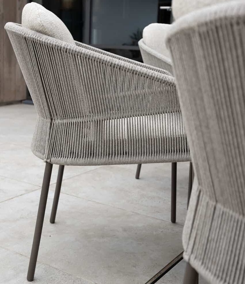 4 Seasons Outdoor Florence dining chair terre - Afbeelding 3