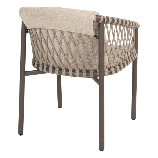 4 Seasons Outdoor Allora dining chair Terre - Afbeelding 2