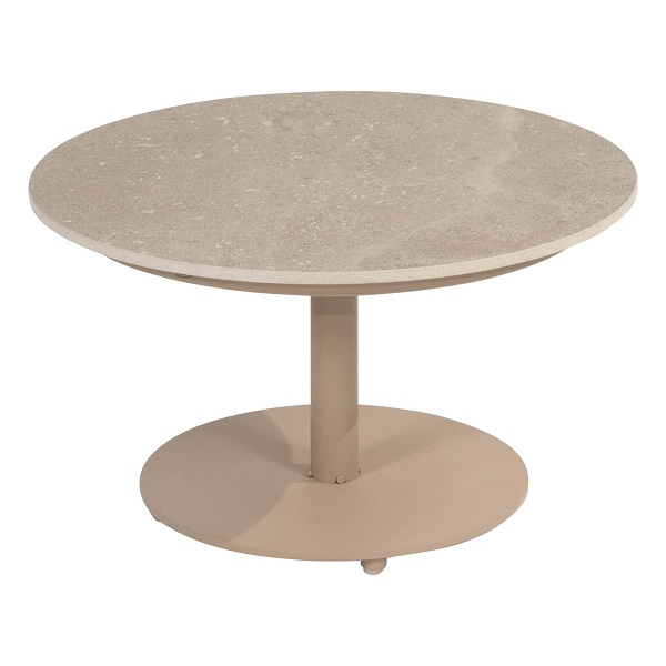 4 Seasons Outdoor Boaz koffie tafel keramiek 60 x 35 cm Latte
