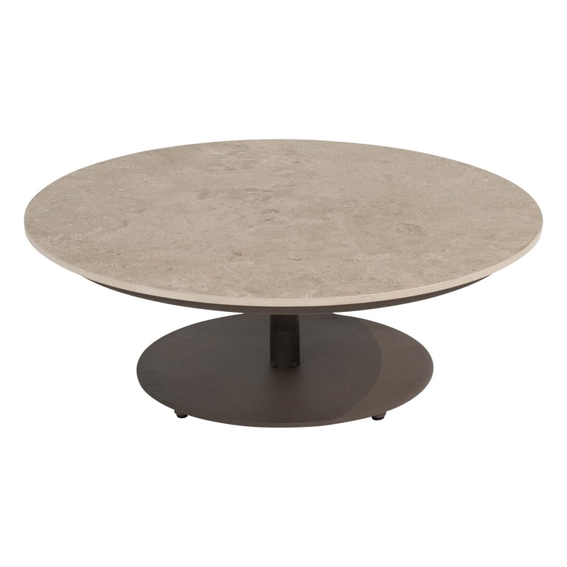 4 Seasons Outdoor Boaz koffie tafel keramiek 80 x 30 cm Terre