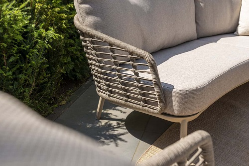 4 Seasons Outdoor Puglia Sofa set 3 delig Latte - Afbeelding 2