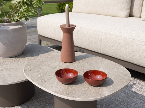 4 Seasons Outdoor Sofie koffie tafel 50 x 60 x 35 cm - Afbeelding 2