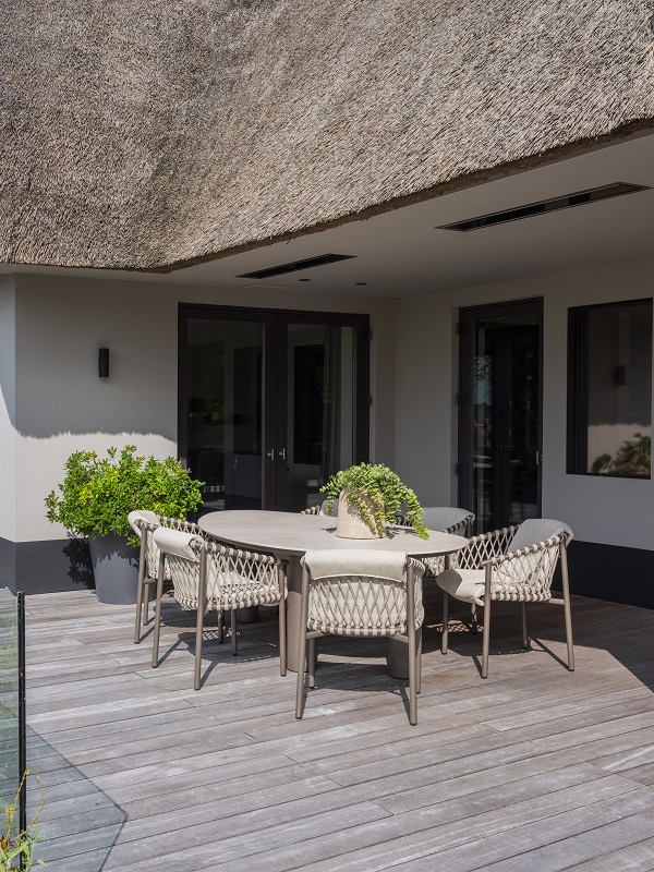4 Seasons Outdoor Allora dining chair Terre - Afbeelding 3