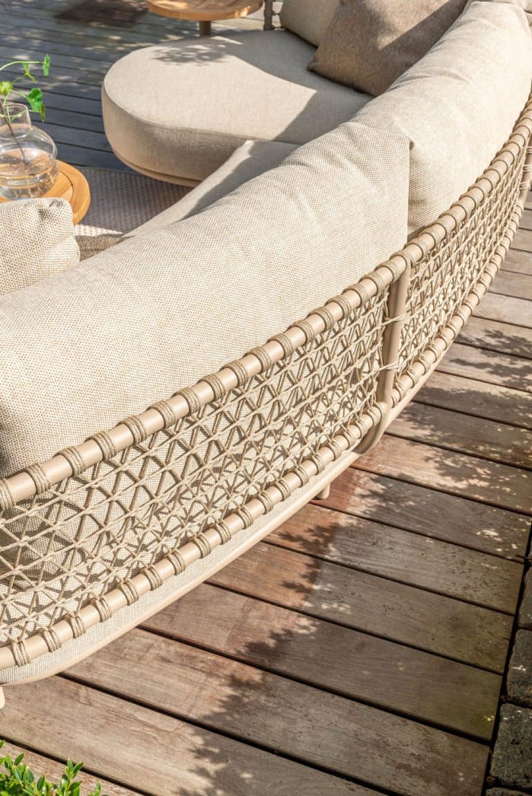 4 Seasons Outdoor Sardinia Chaise Lounge met tafel Finn - Afbeelding 3