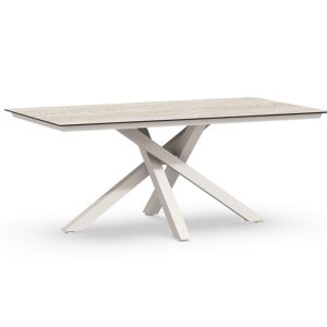 Tierra Outdoor Orion tuintafel 180 cm trespa Creme-White