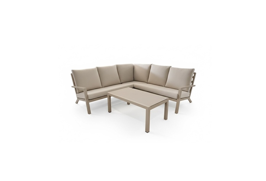 Tierra Outdoor Azzurro corner set Champagne