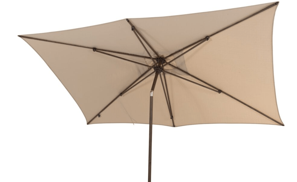 4 Seasons Outdoor Azzurro 2x3m stokparasol frame Wenge doek Beach - Afbeelding 2