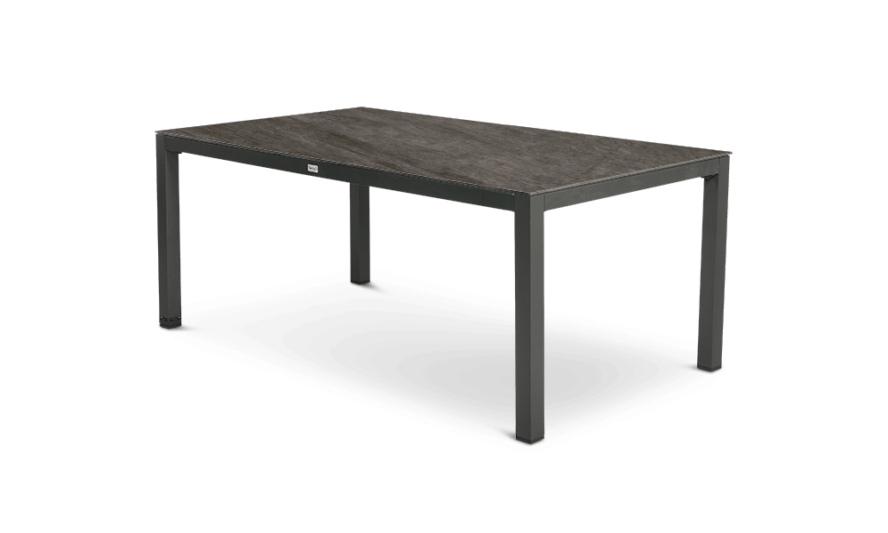 Tierra Outdoor Briga Trespa tafel 180 x 100 cm Top forrest grey - Afbeelding 2