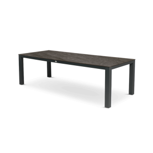 Tierra Outdoor Briga Trespa tafel 280 x 100 cm Top forrest grey