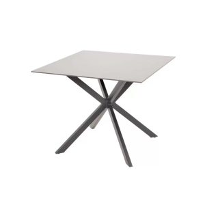 Lesli Living Crest Dining Tafel  90 x 90 cm  Grey