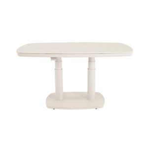 Lesli Living Hoog-Laag tafel Geneva verstelbaar 135 cm Crema