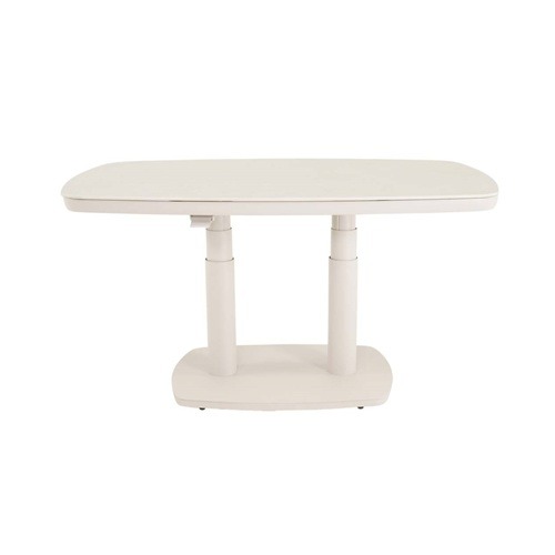 Lesli Living Hoog-Laag tafel Geneva verstelbaar 135 cm Crema
