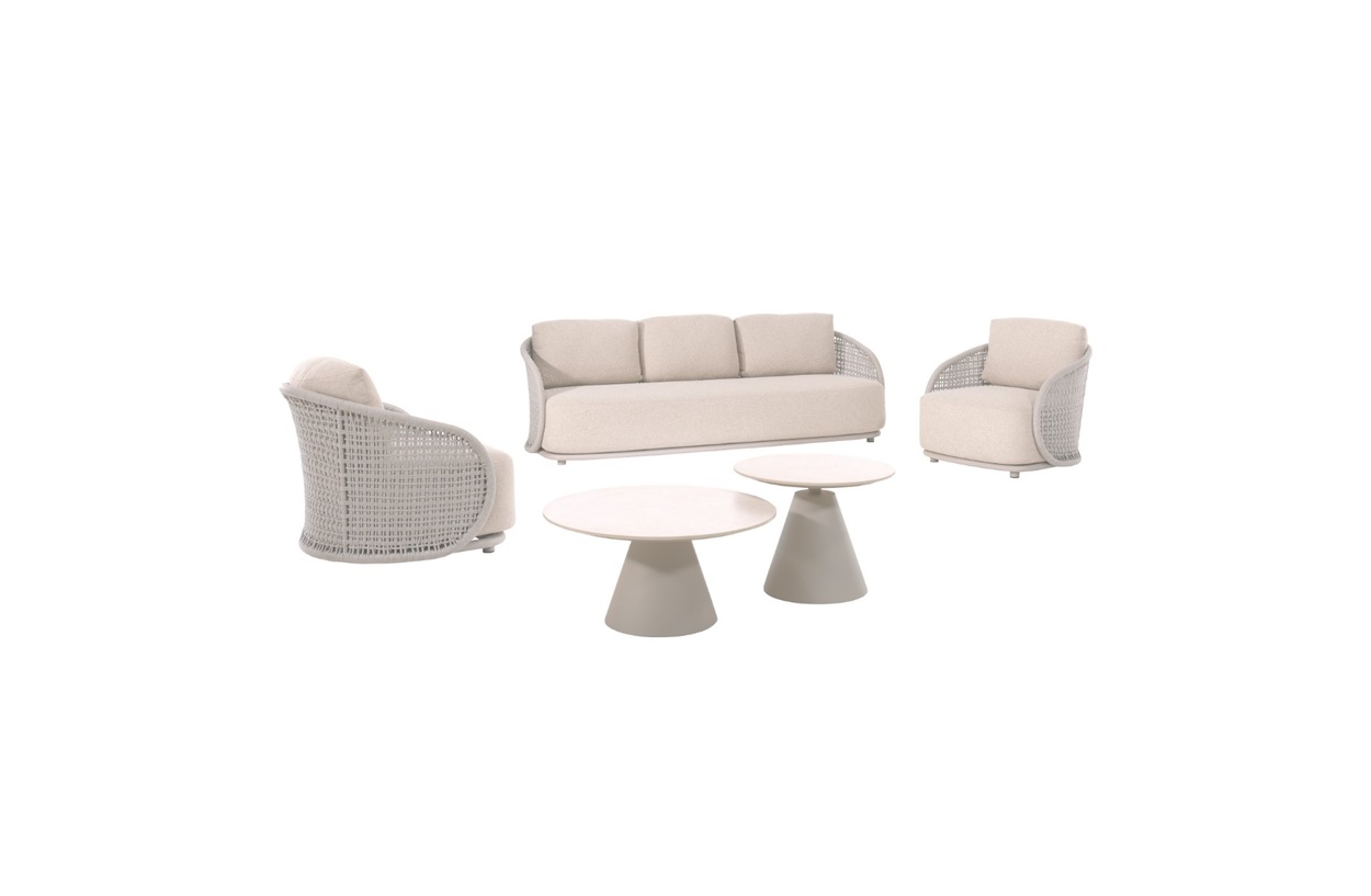 Gescova Outdoor Amora sofa set 5 delig sand