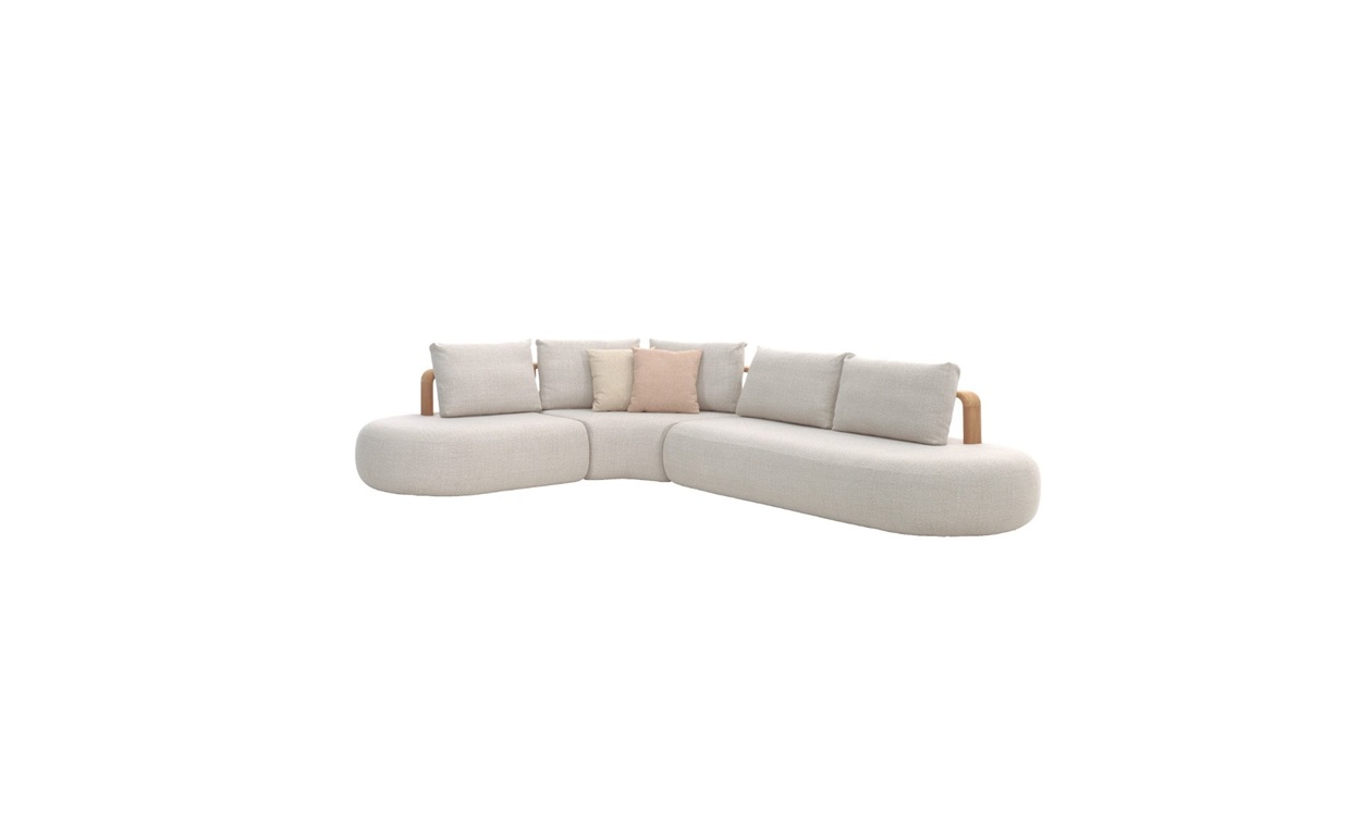 Gescova Outdoor Mila corner set 3 delig
