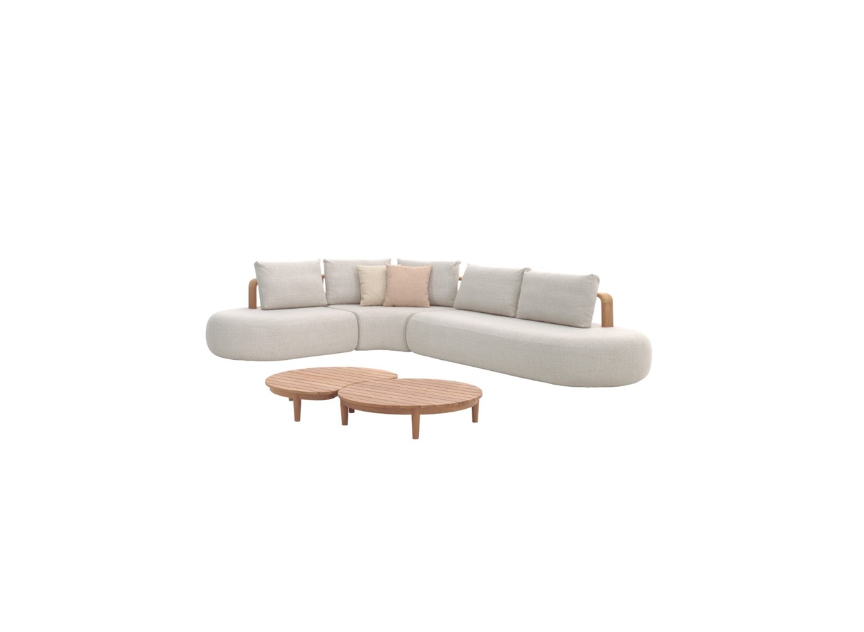 Gescova Outdoor Mila corner set 5 delig