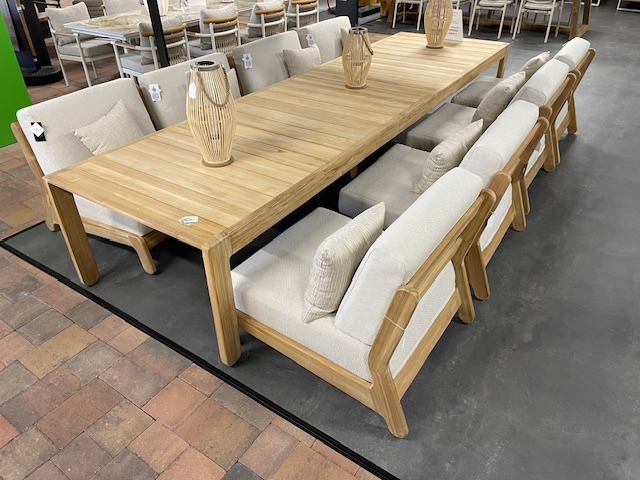 Gescova Outdoor Grace low dining set 9 delig
