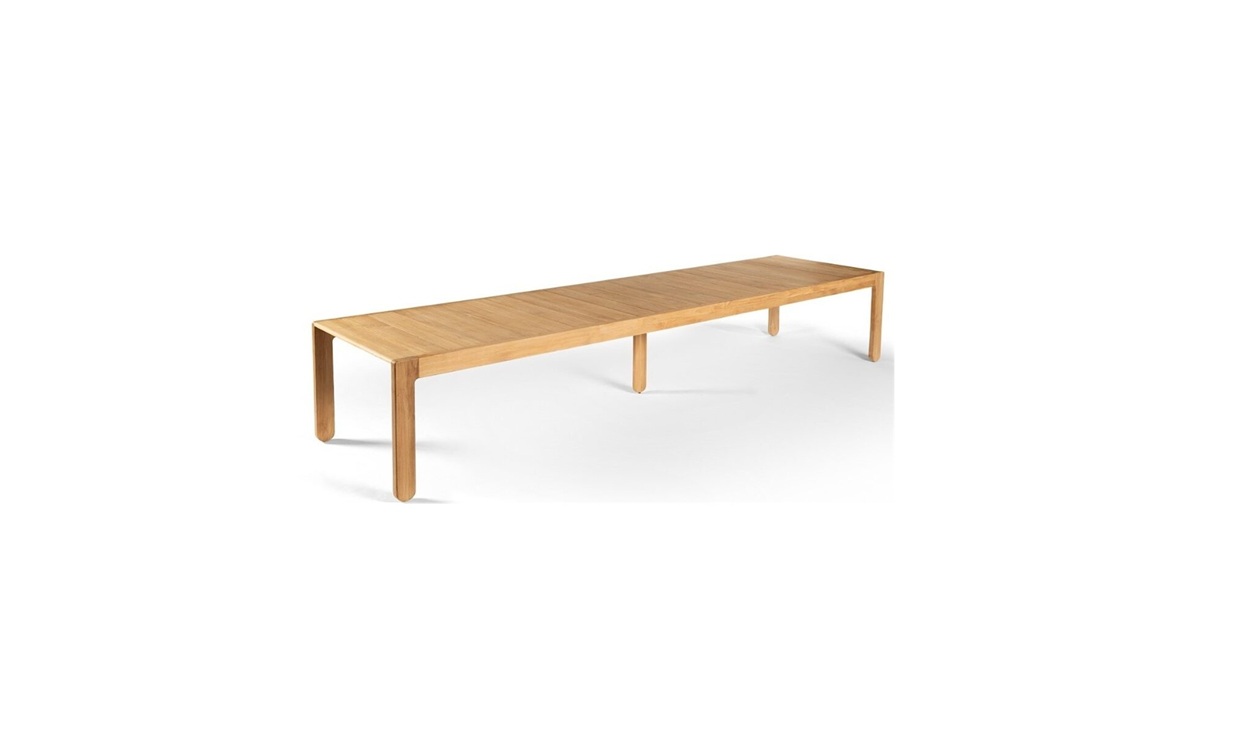 Gescova Outdoor Grace low dining tafel 390 cm