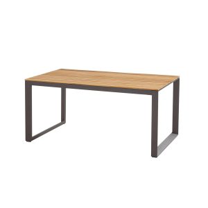 Heritage tafel teak top 160 cm 4so