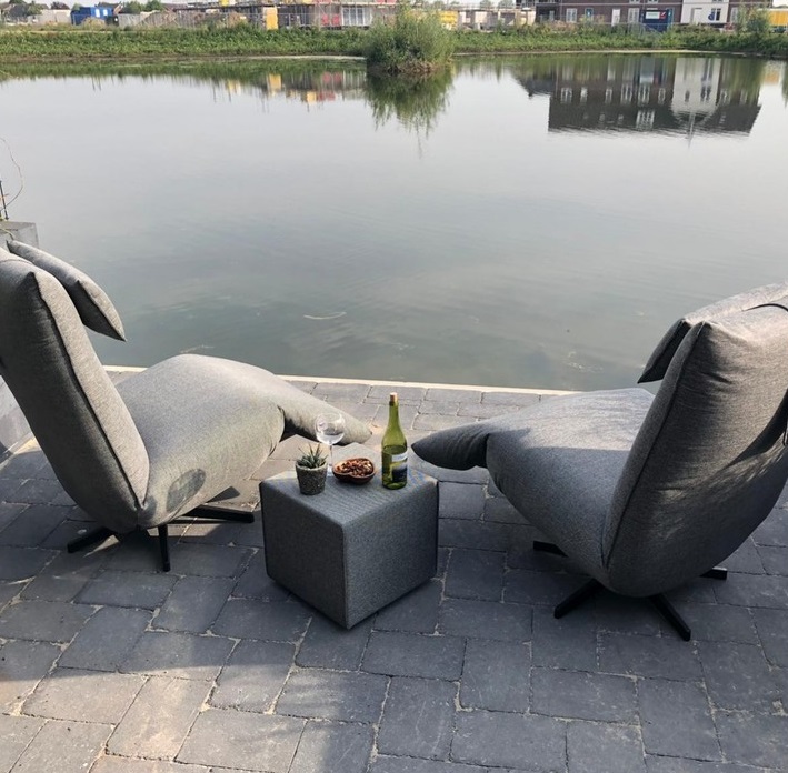 Chill Line Indi Relax stoel Antraciet - Afbeelding 2