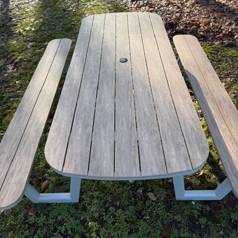 Sens Line Picknickbank Lazio 200 cm Taupe - Afbeelding 3