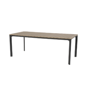 Lesli Living Arezzo Dining Tafel 200 x 90 cm Grey