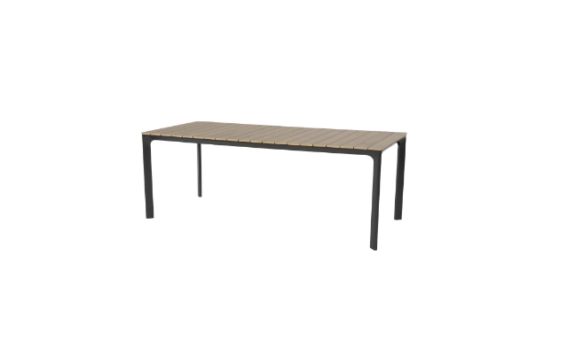 Lesli Living Arezzo Dining Tafel 200 x 90 cm Grey