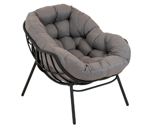 Lesli Living Cozy Relax stoel Stone Grey