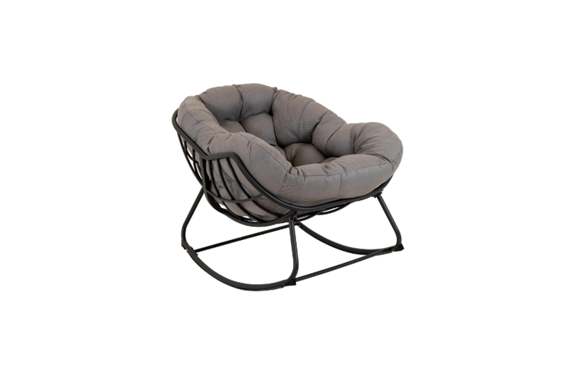 Lesli Living Cozy Schommelstoel Stone Grey