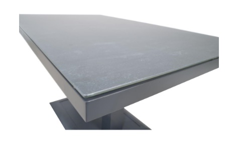 Lesli Living tafel Mojito verstelbaar Ceramic Negro - Afbeelding 2