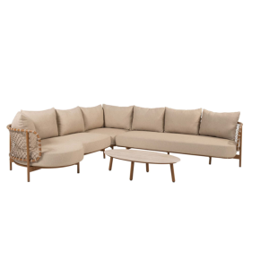 4 Seasons Outdoor Martinique lounge set 4 delig Amber