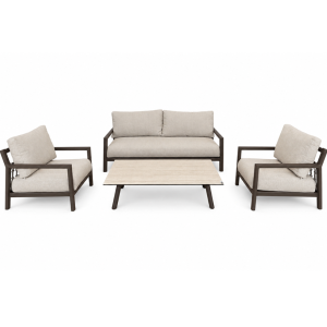 Tierra Outdoor Oasis sofa set Chocolate