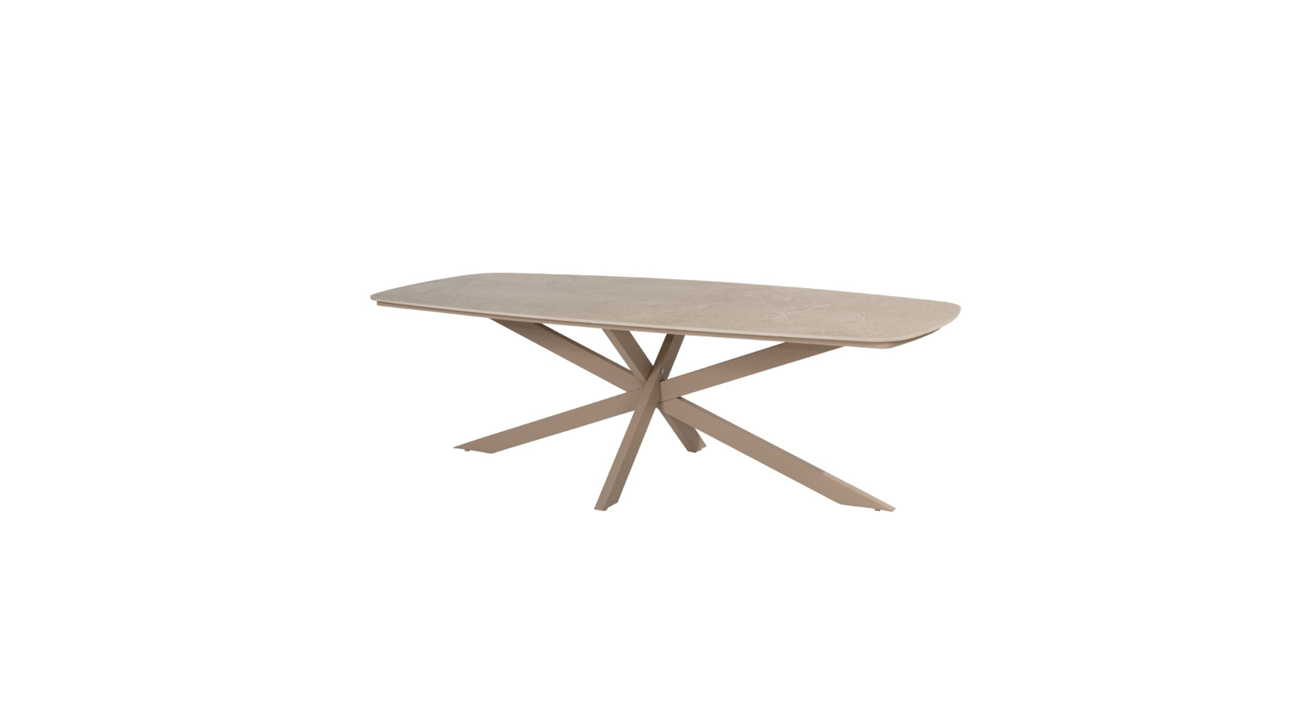 4 Seasons Outdoor Prado dining tafel Keramiek Latte 240 cm
