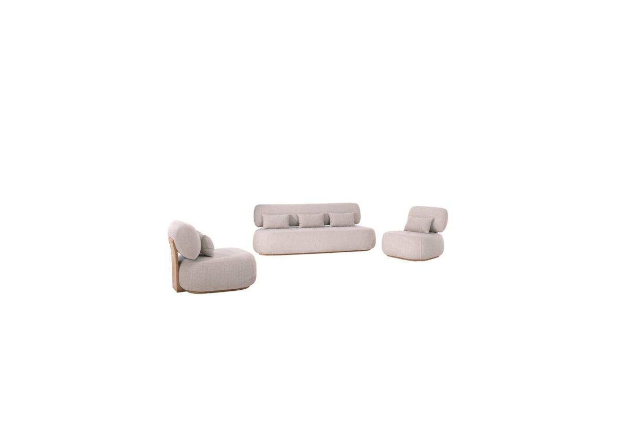 Gescova Outdoor Ruby sofa set 3 delig