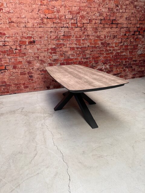 Sens Line Donna dining tafel 220 x 100 cm antraciet