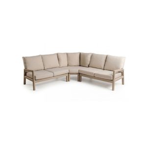 Tierra Outdoor Sevilla Big corner set Champagne 3 delig
