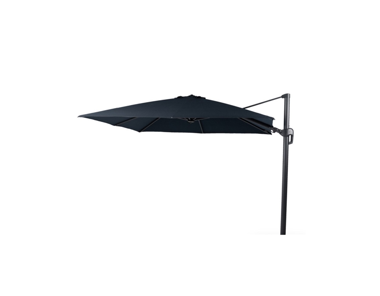 Tierra Outdoor Duraflex parasol 3x3m charcoal