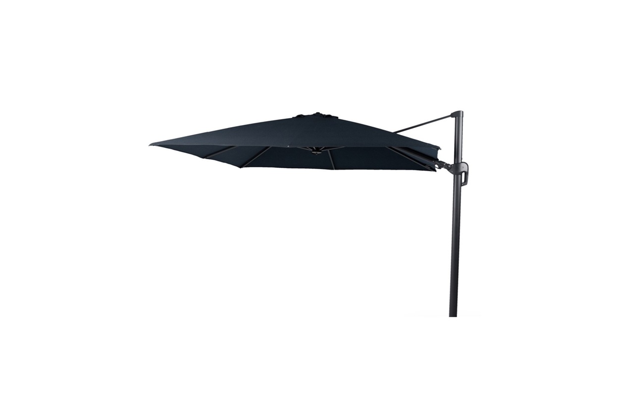 Tierra Outdoor Duraflex parasol 3x4m charcoal