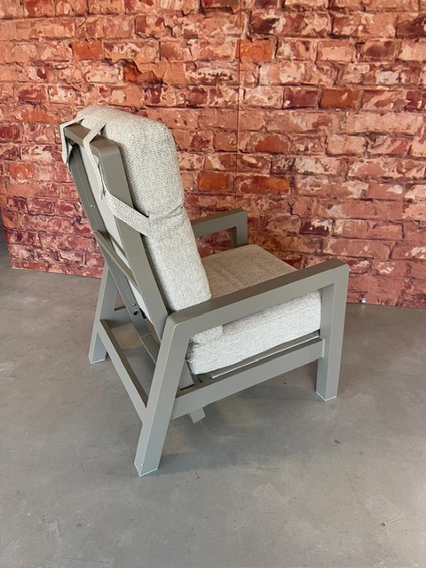 Sens Line Valerie lounge stoel Taupe - Afbeelding 3