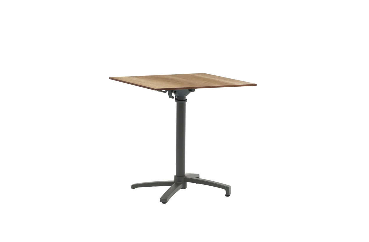 Sens line Julia HPL tafel 70x70 cm vierkant woodlook