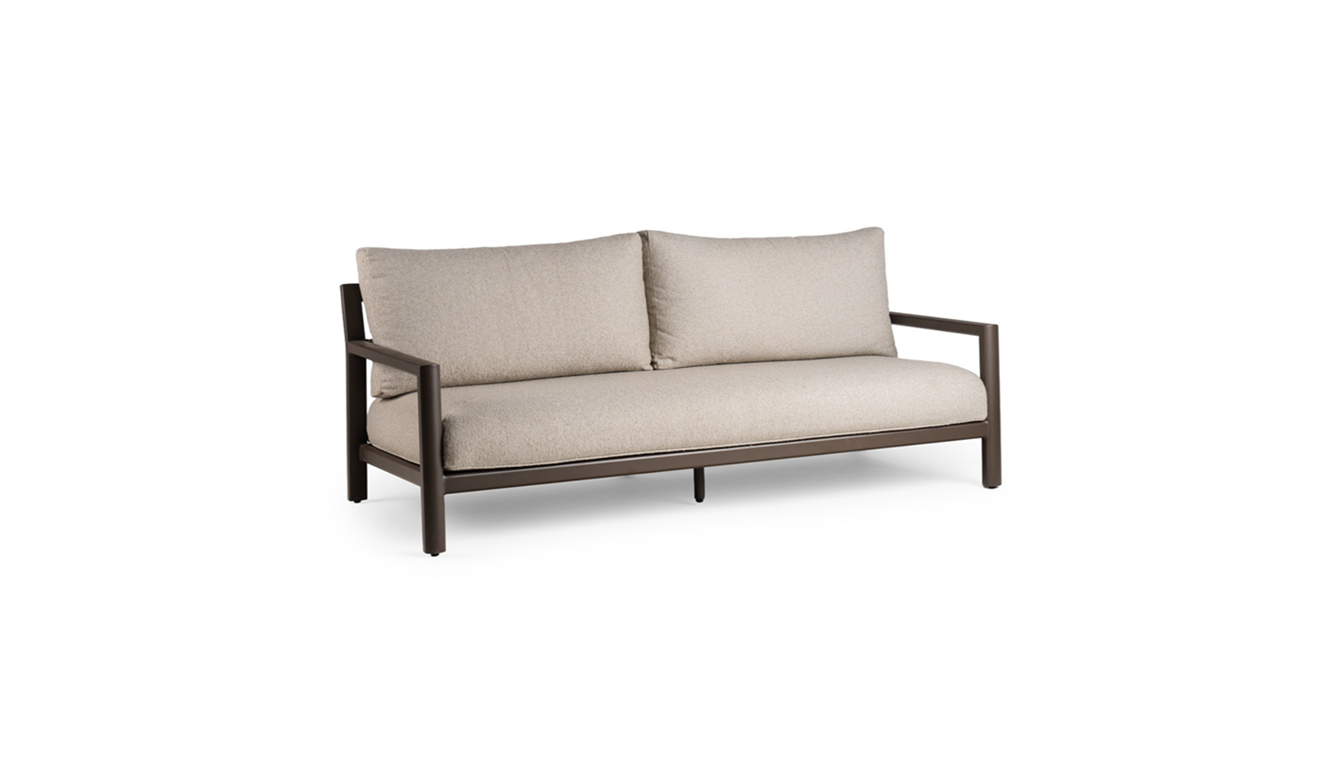 Tierra Outdoor Oasis lounge bank Chocolat