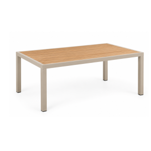 Sens Line Amari dining tafel 210 cm Aluminium Sand