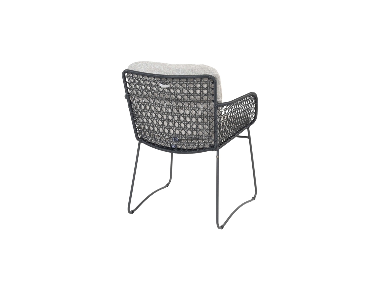 4 Seasons Outdoor Aprilla dining chair Antraciet - Afbeelding 2