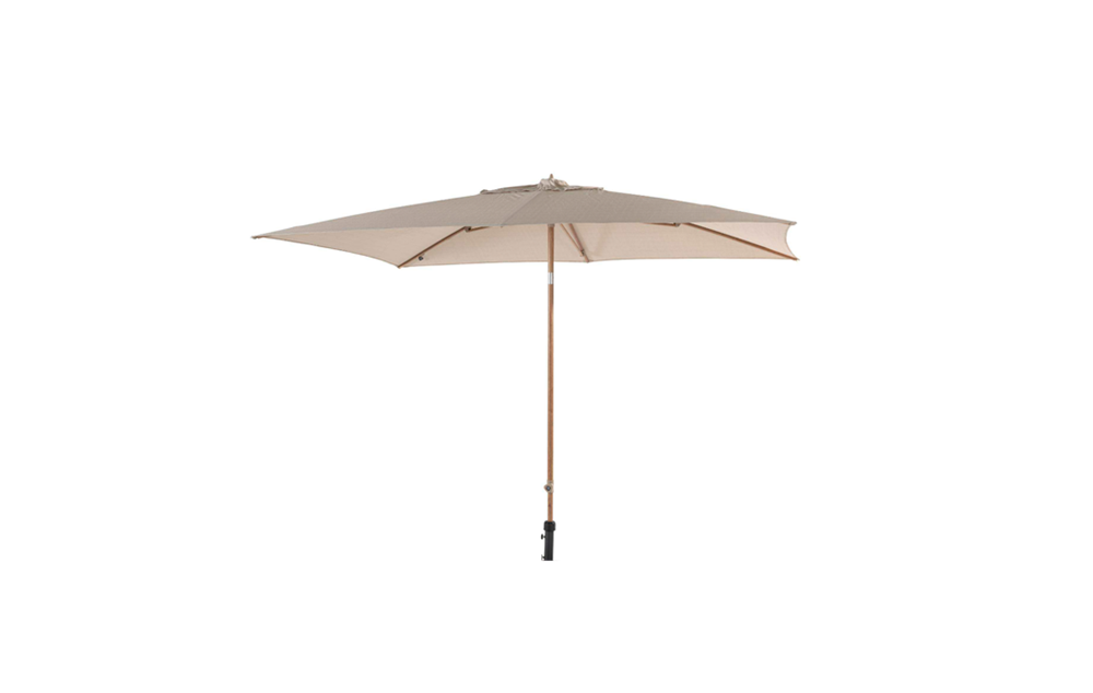 4 Seasons Outdoor Azzurro 2x3m stokparasol frame Woodlook doek Sand