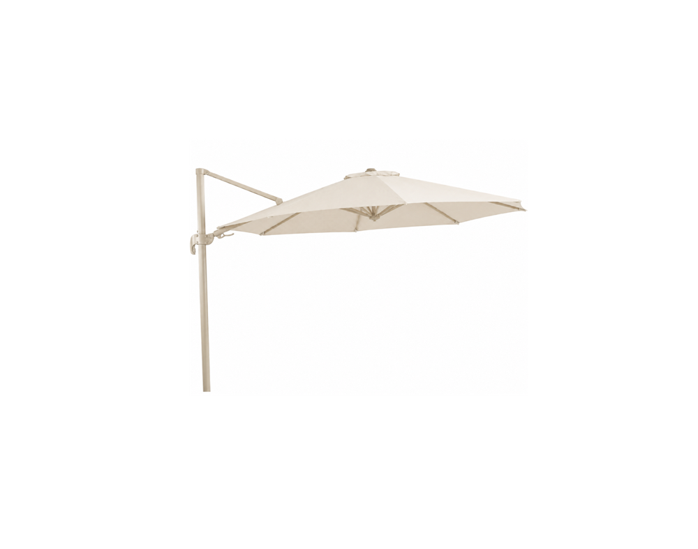 Tierra Outdoor Banús Parasol 350 cm rond champagne