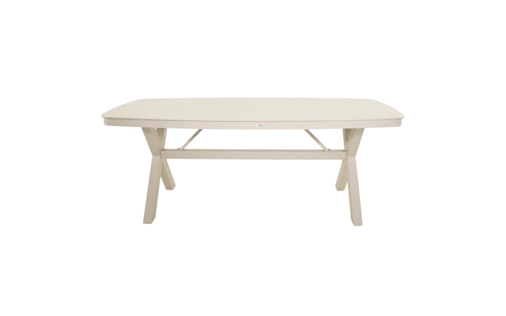 Lesli Living Davos dining tafel 240 cm Deens ovaal Crema - Afbeelding 3