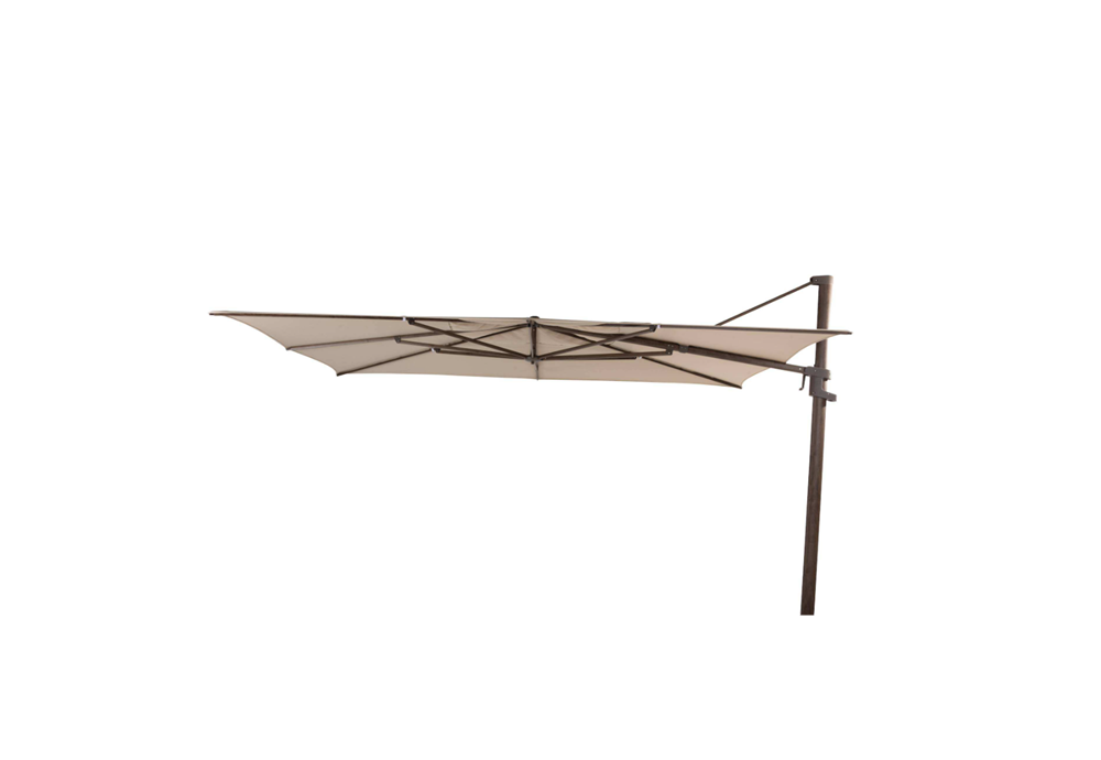 4 Seasons Outdoor Finca 4x3m parasol frame Wenge doek Beach