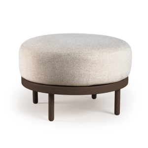 Tierra Outdoor Fresca Lounge Hocker incl. kussen Chocolat