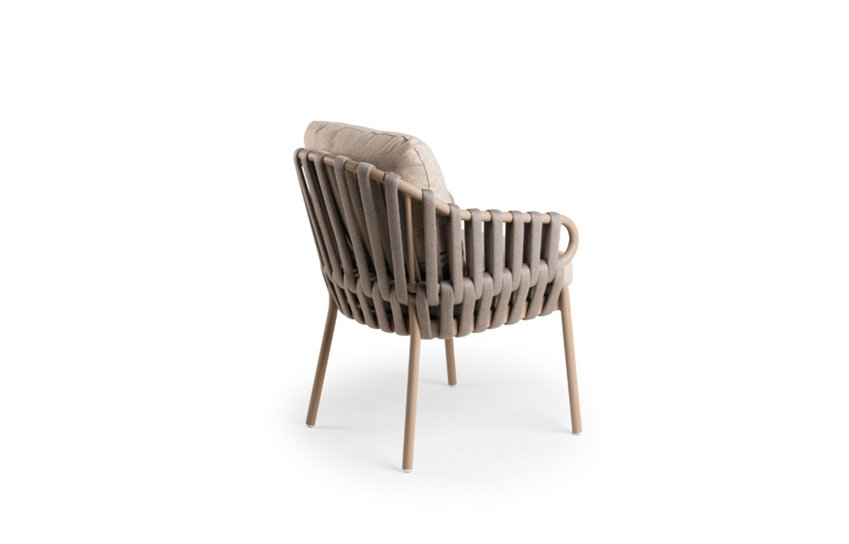 Tierra Outdoor Nuri dining stoel Champagne - Afbeelding 2